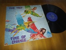 The Trip Time of Change Ultra Rare Vinyl Lp Italian Press 73 Prog Rock Gatefold!