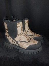 Gucci Jumbo G Canvas Bootie