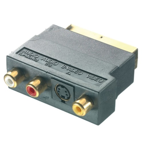 Vivanco adattatore scart svhs - adattatore,