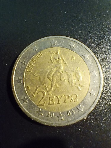 Moneta euro grecia 2002 eypo - 2,