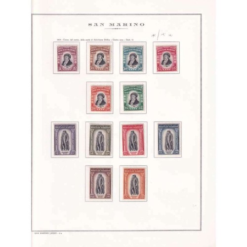 Collezione san marino - collezione,
