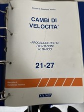 manuale officina Fiat cambi di