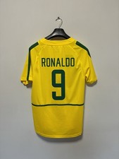 MAGLIA CALCIO BRASILE MONDIALE 2002 RONALDO IL FENOMENO taglia M
