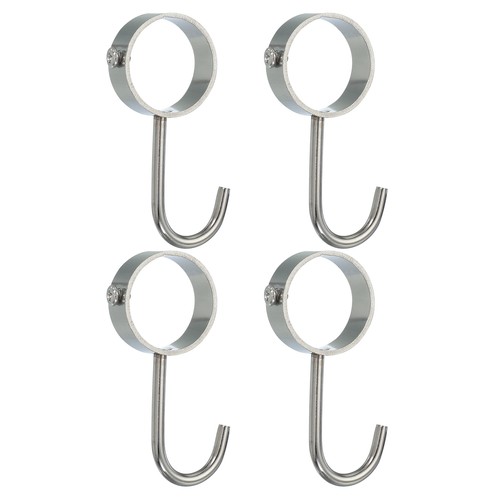 Ganci per asta armadio - ganci,