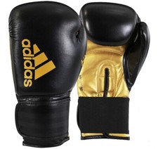 GUANTONI BOXE ADIDAS Hybrid H50 GOLD 6OZ 8OZ 10OZ 12OZ 14OZ BOXING SAVATE THAI