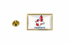 Spilla Pin Badge Pin's Bandiera Pays Cartolina Region Italia Provincia Piemonte