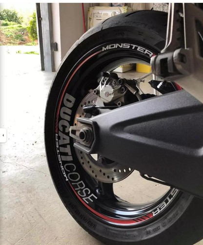 Ducati monster sticker adesivi - monster,