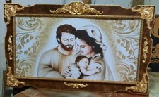 QUADRO SACRA FAMIGLIA CORNICE