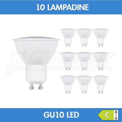 Faretti gu10 led - gu10, 6w