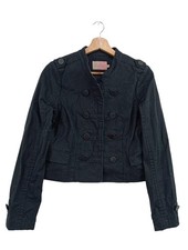 SAINT TROPEZ Giacca corta Donna Giacca Taglia IT 40 nero stile casual