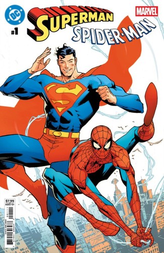 Marvel superman spider - dc/marvel:, superman/spider-man