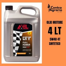 Olio motore AXEL 5w40 4T