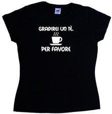 Gradirei un tè per favor