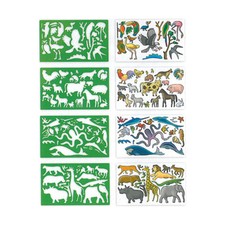 STENCIL SAGOME ANIMALI PER