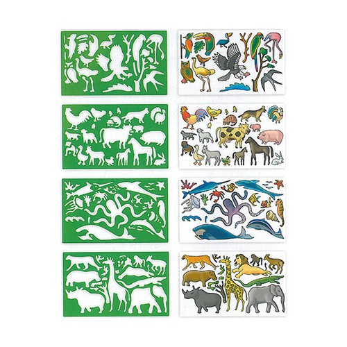Stencil sagome animali per - stencil,