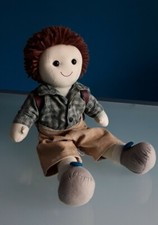 "MY DOLL" Bambola, vestiti e zaino originali, altezza 42 cm.