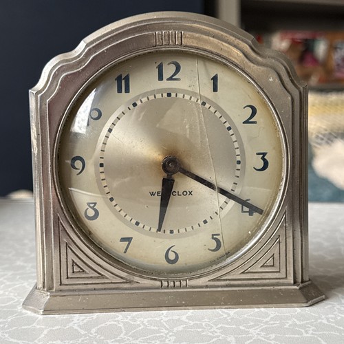 Vintage westclox metal - metal, art