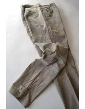 PANTALONI TG.44/46 italiana PELLE DONNA STILE TIROLESE