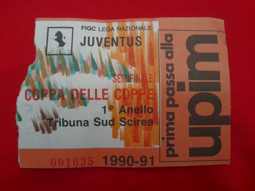 Biglietto ticket juventus - biglietto/ticket,
