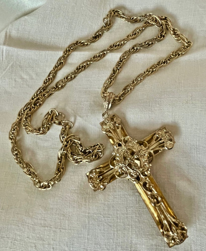 Collana lunga vintage firmata - collana,