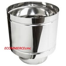 ANTIVENTO A BOTTE ACCIAIO INOX