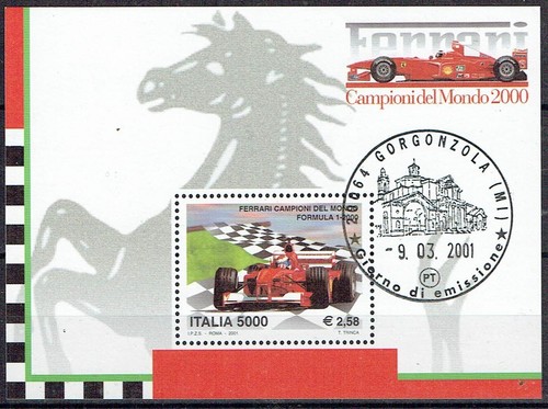 Italia 2001 ferrari campione - ferrari,