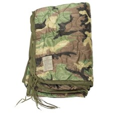 Originale US Military Poncho Liners Woodland mimetico 8405-00-889-3683 coperta woobie