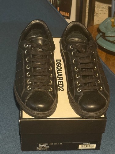 Dsquared2 leather sneakers - sneakers, 43