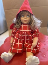 Bambola Anili cappuccetto Rosso in panno Lenci