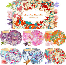 Set Di 6 Candele Profumate in