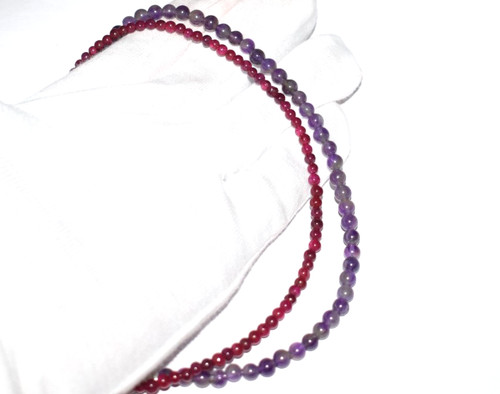 Collana perle pietre preziose