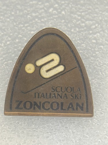 Spilla sci vintage - , scuola