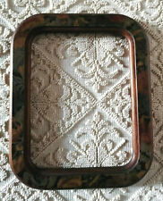 CORNICE d'epoca vintage in legno noce lavorato per quadro foto portafoto dipinto