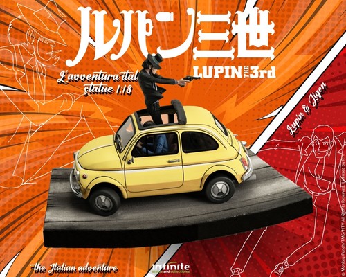 Infinite statue lupin - &, jigen