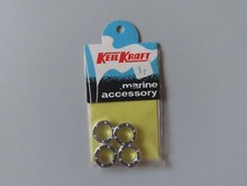 Accessorio marino Keil Kraft vintage 13-1068 5/8" oblò cromato, parte barca radiocomandata