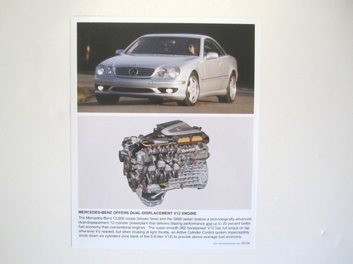 Mercedes benz cl600 v12 - v12, foto