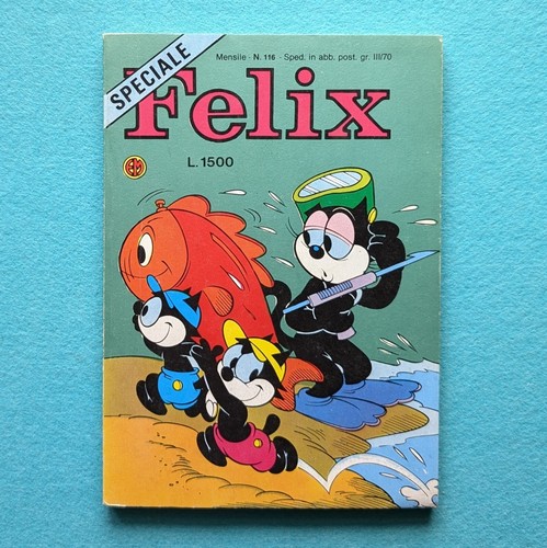 Fumetto gatto felix - gatto, n.