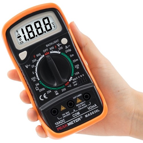 Peakmeter pm830l multimetro - peakmeter,