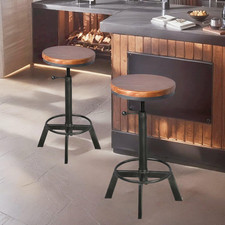 Set 2 Sgabelli da Bar Vintage