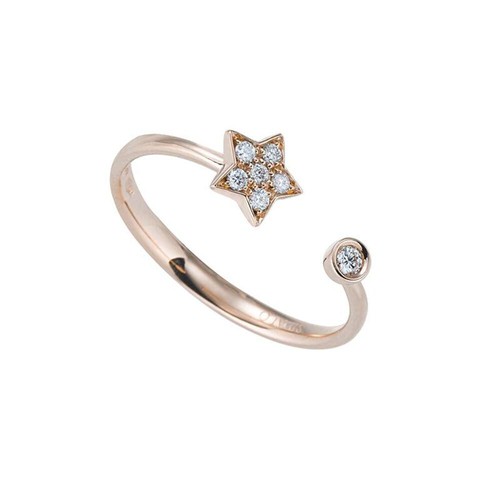 Sidalo anello stella - sidalo, rosa