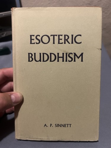 Esoteric buddhism sinnett - buddhism,
