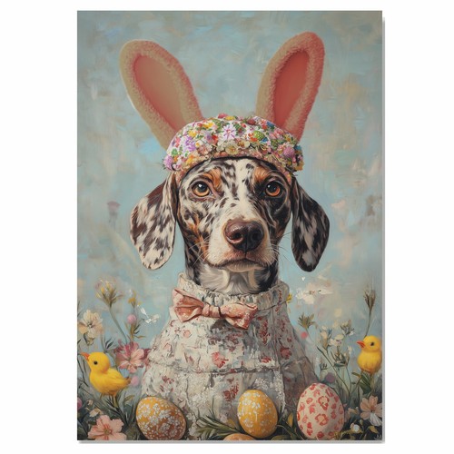 Canino colorato cane - canino,