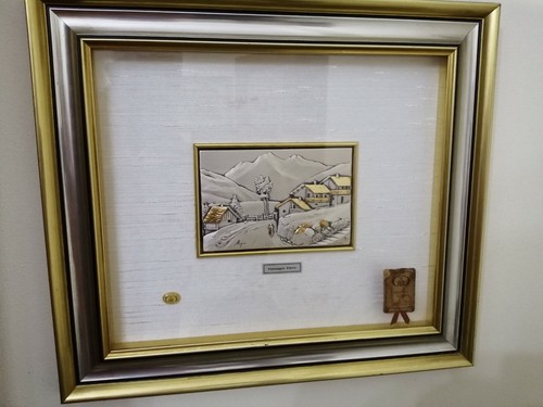 Quadro con argentatura in - quadro,