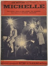Spartito - The Beatles "Michelle" - Ritmi e Canzoni 1974