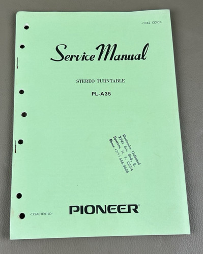 Pioneer a35 giradischi - pl-a35,