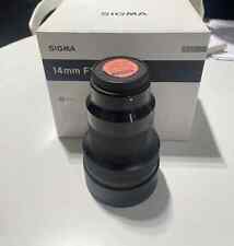 Obbiettivo Sigma Art 14mm f1.8