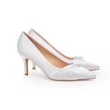 Tacchi da sposa in raso con