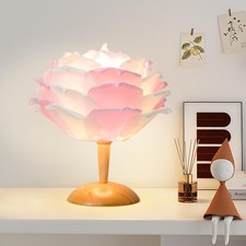 Pink Flower Bedside Lamp