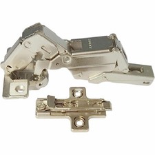 Cerniera Anta Mobili Molla Grande Angolo 165° con Basetta DOMI H0mm Salice 