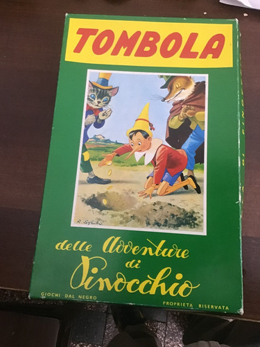 Gioco tombola pinocchio - pinocchio, ed
